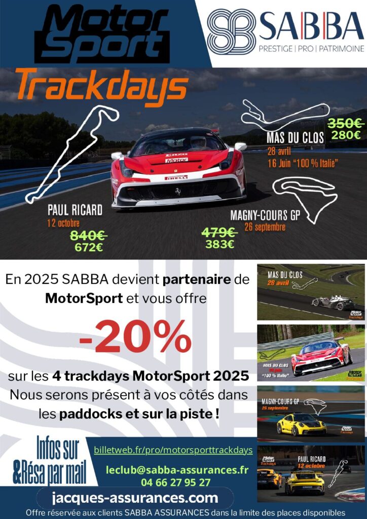 Nos trackdays partenaires 2025 avec Motorsports ! 1 Trackdays Motorsport SABBA 2025 v2 1 pdf